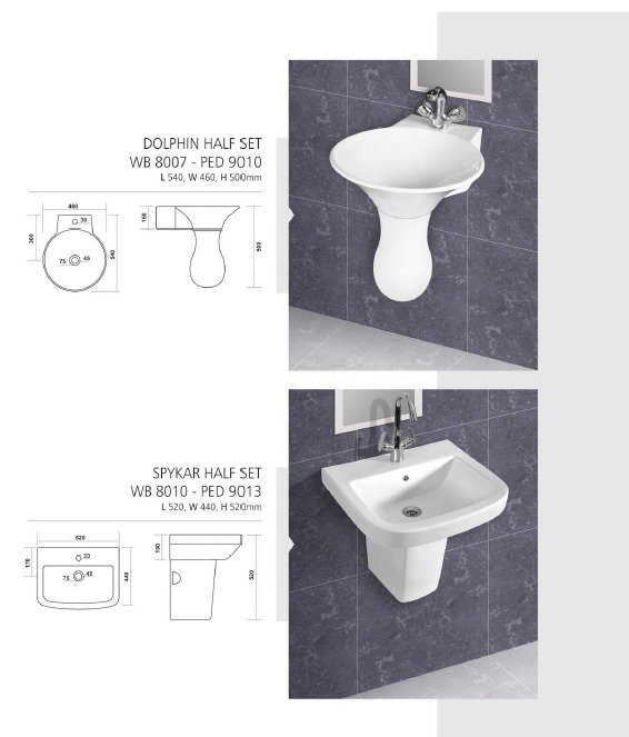 Wall Mounted Basin 4